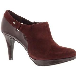 🚨 Bandolino Cassion maroon ankle boots size 7.5